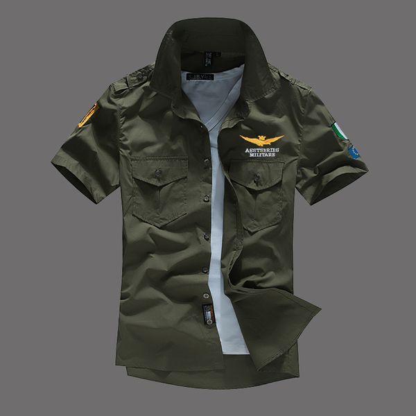 air force one man short sleeve shirt cotton tarmac ma1 military enthusiasts embroidery shirts men 's black army green polo shirts, White;black
air force one man short sleeve shirt cotton tarmac ma1 military enthusiasts embroidery shirts men 's black army green polo shirts, White;black