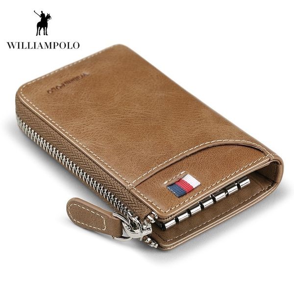 williampolo vintage zipper key holder leather men car key organizer with keychain porte fashion leather bag case polo309, Red;blue
williampolo vintage zipper key holder leather men car key organizer with keychain porte fashion leather bag case polo309, Red;blue