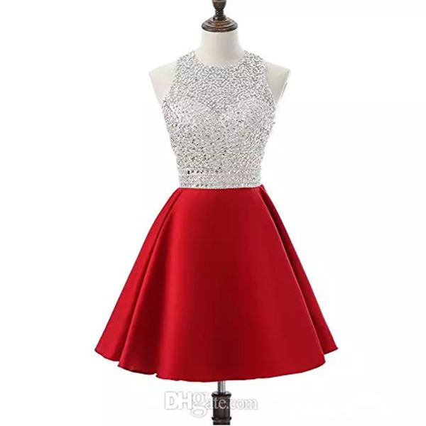 beaded jewel neck satin cocktail dresses red black ball gown party dress new backless short prom gowns
beaded jewel neck satin cocktail dresses red black ball gown party dress new backless short prom gowns