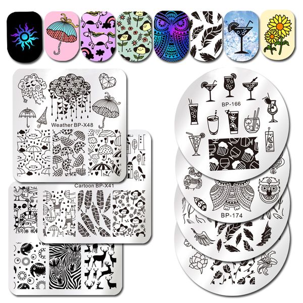 born pretty 1pc stamping plate fruit juice beer soda drinks retro totem flame devil scorpion manicure nail art image plate, White
born pretty 1pc stamping plate fruit juice beer soda drinks retro totem flame devil scorpion manicure nail art image plate, White