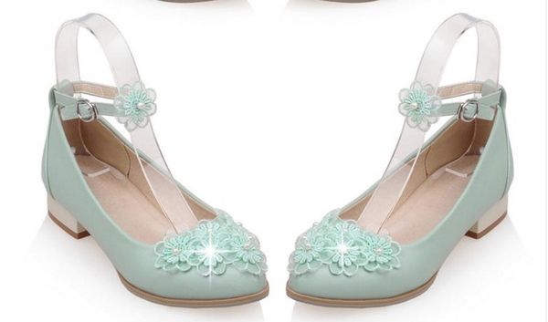 send korean spring and autumn new single shoes korean pearl low-heel bowknot princess shoes, Black
send korean spring and autumn new single shoes korean pearl low-heel bowknot princess shoes, Black