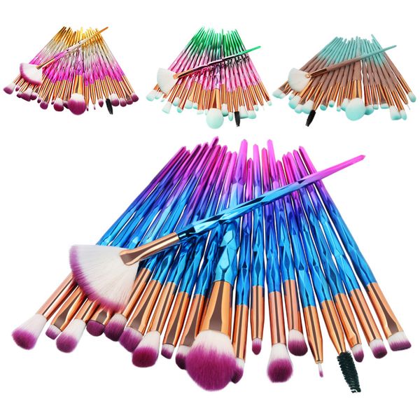 professional 20pcs multicolor soft cosmetic kits complete eyeliner eye shadow brow lip foundation makeup brushes set for women
professional 20pcs multicolor soft cosmetic kits complete eyeliner eye shadow brow lip foundation makeup brushes set for women
