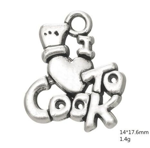 2021 antique letter i love to cook & chef hat charms cute cooking pendant zinc alloy metal, Bronze;silver
2021 antique letter i love to cook & chef hat charms cute cooking pendant zinc alloy metal, Bronze;silver