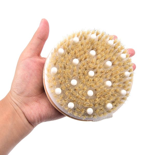 1pcs new bath shower bristle brushes with band wooden shower body bath brush massage body brush
1pcs new bath shower bristle brushes with band wooden shower body bath brush massage body brush