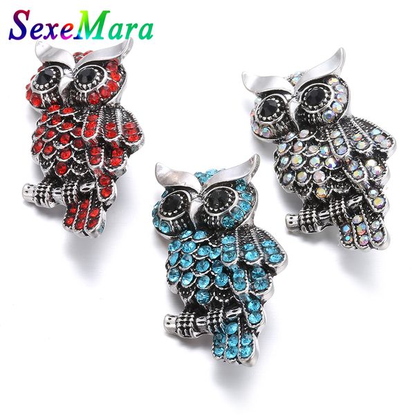 snaps buttons jewelry owl rhinestone button fit 18mm snap button jewelry snap bracelets bangles for women, Golden;silver
snaps buttons jewelry owl rhinestone button fit 18mm snap button jewelry snap bracelets bangles for women, Golden;silver