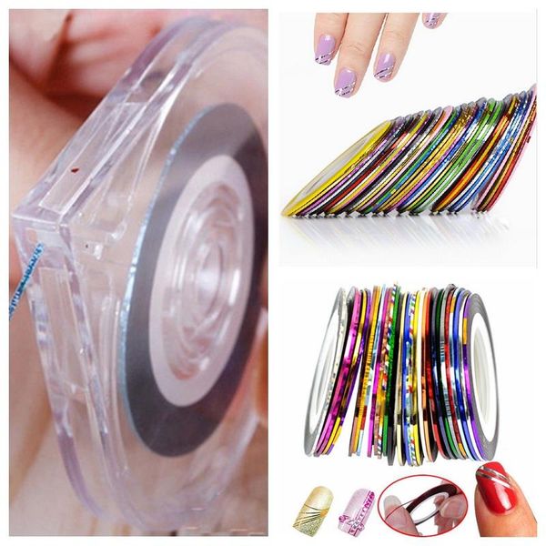 10pcs mixed colors rolls striping tape line nail art tips decoration sticker nails care+ sticker case holder nail tools, Black
10pcs mixed colors rolls striping tape line nail art tips decoration sticker nails care+ sticker case holder nail tools, Black