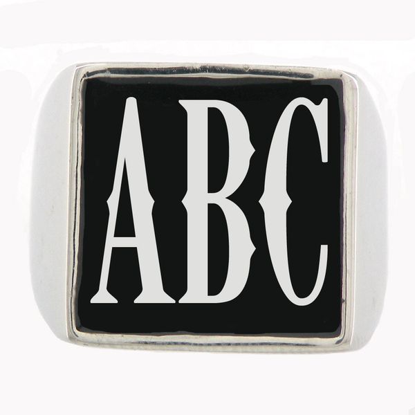 fanssteel custom made stainless steel mens wemens jewelry 3 letters numbers initials alphabet name ring personalized customized gift, Silver
fanssteel custom made stainless steel mens wemens jewelry 3 letters numbers initials alphabet name ring personalized customized gift, Silver