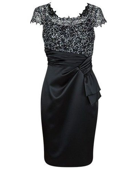 black cap sleeves sheath knee length mother of the bride dresses with lace for wedding party mother of the groom dresses, Black;coppery
black cap sleeves sheath knee length mother of the bride dresses with lace for wedding party mother of the groom dresses, Black;coppery