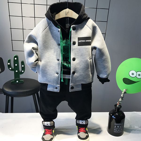 autumn winter warm thick letter print baby boys baseball jacket kids designer coat children fashion outwear 2 to 7 yrs, Blue;gray 
autumn winter warm thick letter print baby boys baseball jacket kids designer coat children fashion outwear 2 to 7 yrs, Blue;gray