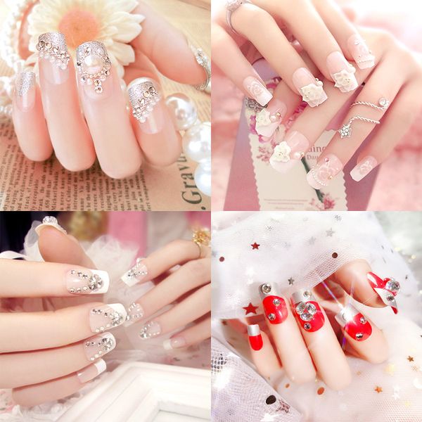 finished manicure 24 boxed nails pearls flickering flower bride manicure veneer bride nail collection artificial nails, Red;gold
finished manicure 24 boxed nails pearls flickering flower bride manicure veneer bride nail collection artificial nails, Red;gold