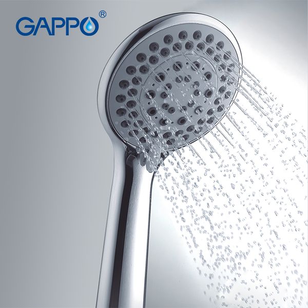 gappo 1pc five ways round hand shower heads bathroom accessoriess abs in chrome plated water saving shower head g06
gappo 1pc five ways round hand shower heads bathroom accessoriess abs in chrome plated water saving shower head g06