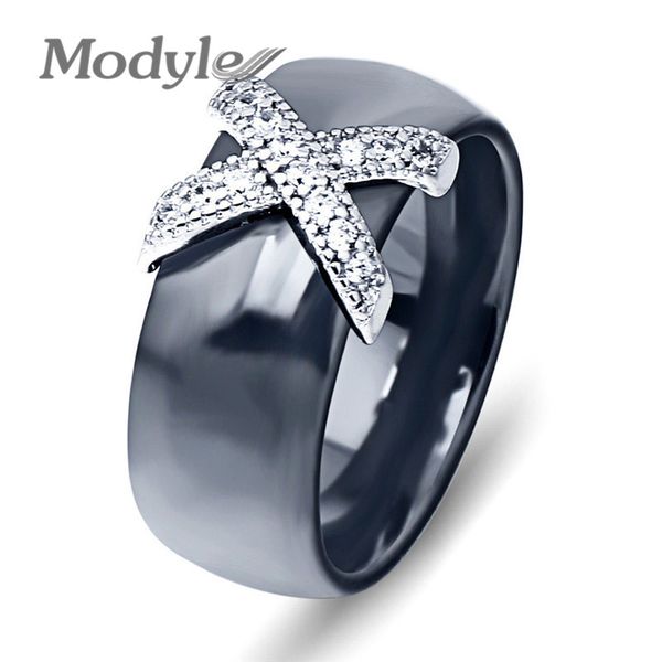zorcvens fashion rings jewelry female white black ceramic boho rings with inlaid crystal cubic zircon for women, Golden;silver
zorcvens fashion rings jewelry female white black ceramic boho rings with inlaid crystal cubic zircon for women, Golden;silver