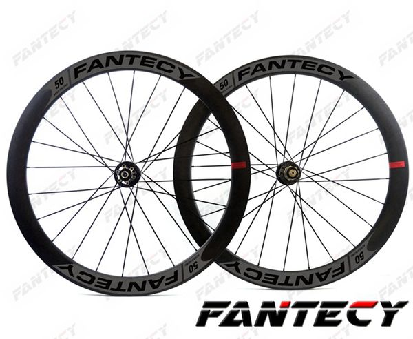 fantecy 700c road disc brake carbon wheels 50mm depth 25mm width bike clincher/tubular carbon wheelset with novatec 791/792 hub u-shape rim
fantecy 700c road disc brake carbon wheels 50mm depth 25mm width bike clincher/tubular carbon wheelset with novatec 791/792 hub u-shape rim