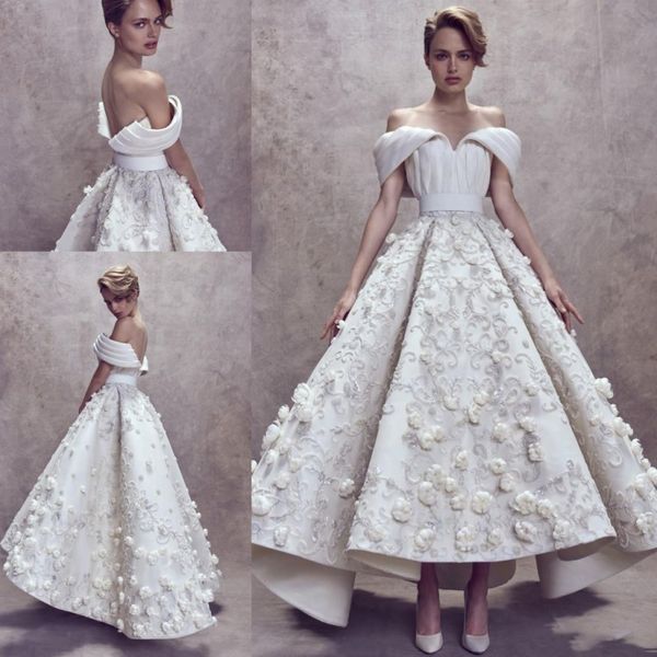 ashi studio 2018-2019 prom dresses high low 3d floral embroidery appliques off shoulder party gowns dubai arabic evening dress custom made, Black
ashi studio 2018-2019 prom dresses high low 3d floral embroidery appliques off shoulder party gowns dubai arabic evening dress custom made, Black