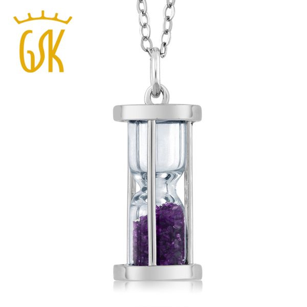 gemstoneking 925 sterling silver 0.75 ct amethyst dust hourglass pendant necklace for women men
gemstoneking 925 sterling silver 0.75 ct amethyst dust hourglass pendant necklace for women men