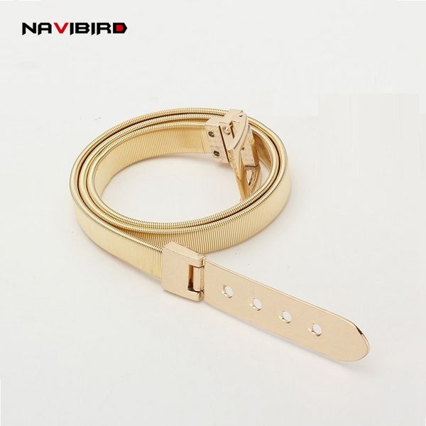 women's luxury belt gold silvery solid metal buckle elastic belts for woman girl stretch skinny waist cummerbunds, Black;brown
women's luxury belt gold silvery solid metal buckle elastic belts for woman girl stretch skinny waist cummerbunds, Black;brown