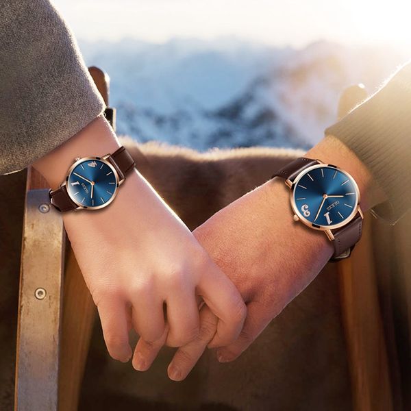 olevs romantic lovers wristwatches gold case ultra thin clock men/women couple leather waterproof watches 2861c, Slivery;brown
olevs romantic lovers wristwatches gold case ultra thin clock men/women couple leather waterproof watches 2861c, Slivery;brown