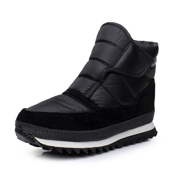 men boots winter men ankle boots waterproof plush non-slip flat snow plus size 39-45, Black
men boots winter men ankle boots waterproof plush non-slip flat snow plus size 39-45, Black
