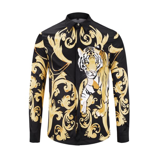 ximiwua 2018 new fashion shirt mens shirts long sleeve casual slim fit print tiger hawaiian shirts camisas hombre, White;black
ximiwua 2018 new fashion shirt mens shirts long sleeve casual slim fit print tiger hawaiian shirts camisas hombre, White;black