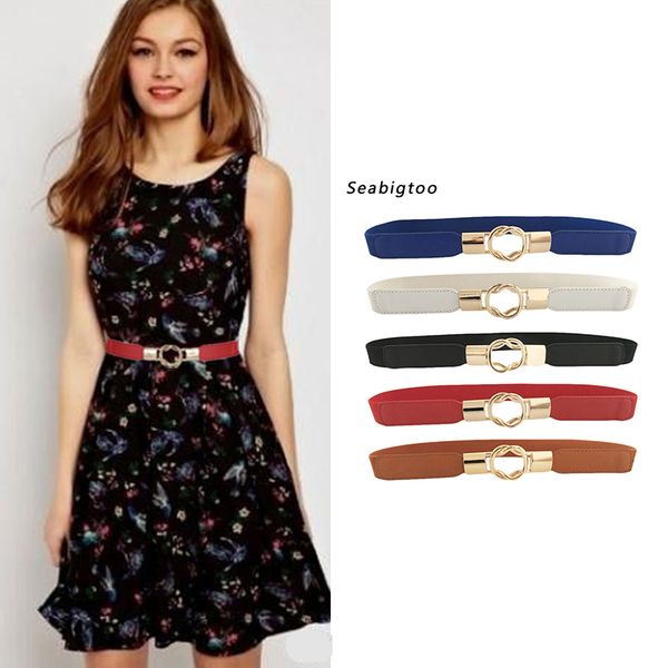 seabigtoo elastic belts for women gold buckle belts female women fashion 2018 waist band stretch knit cinch, Black;brown
seabigtoo elastic belts for women gold buckle belts female women fashion 2018 waist band stretch knit cinch, Black;brown