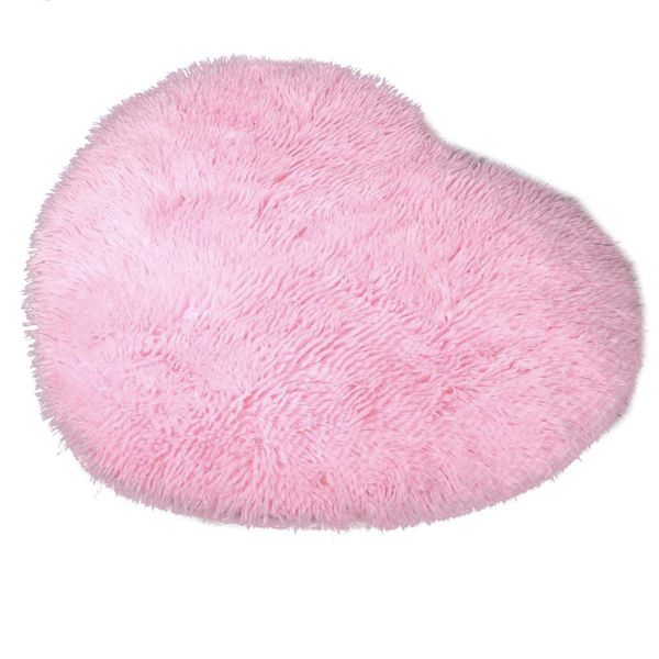 soft carpet heart shape for bedroom blanket