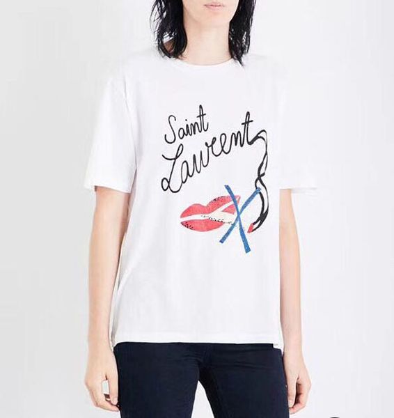 2018 Summer Streetwear Paris Fan Made High Quality Letter printing Cotton Ape Tshirt Women Men Tee SAINT LAURE T Shirts
2018 Summer Streetwear Paris Fan Made High Quality Letter printing Cotton Ape Tshirt Women Men Tee SAINT LAURE T Shirts