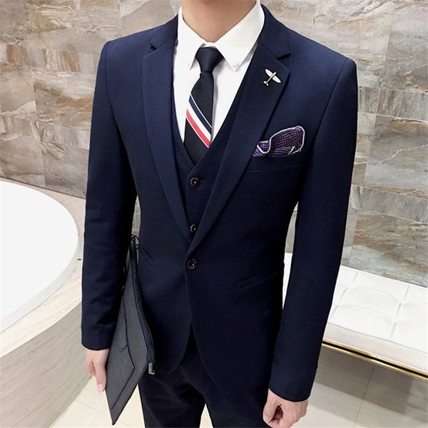 men black/grey/blue tuxedo men suit black 3 pieces men formal suit costume homme wedding suits, White;black
men black/grey/blue tuxedo men suit black 3 pieces men formal suit costume homme wedding suits, White;black