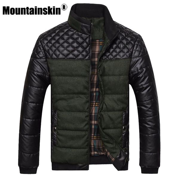 mountainskin brand men's jackets and coats 4xl pu patchwork designer jackets men outerwear winter fashion male clothing sa004, Black;brown
mountainskin brand men's jackets and coats 4xl pu patchwork designer jackets men outerwear winter fashion male clothing sa004, Black;brown