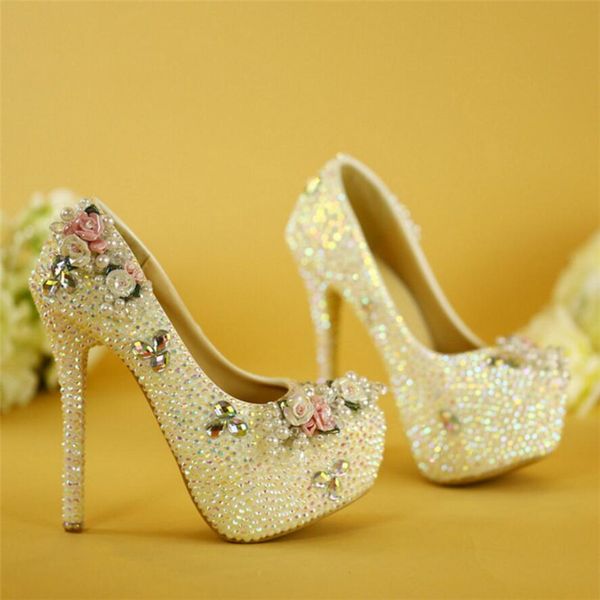 new handmade fashion round toe shoes for women princess crystal high heel wedding shoes white pearls super party heels bride shoes, Black
new handmade fashion round toe shoes for women princess crystal high heel wedding shoes white pearls super party heels bride shoes, Black