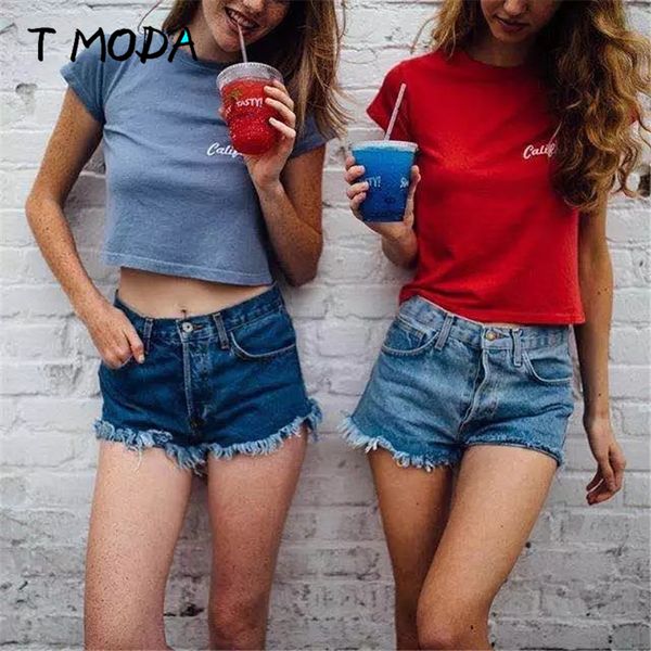 t moda 2017 women's california embroidery t shirts casual short sleeve cotton t-shirt for lady crop women loose gray tees, White
t moda 2017 women's california embroidery t shirts casual short sleeve cotton t-shirt for lady crop women loose gray tees, White