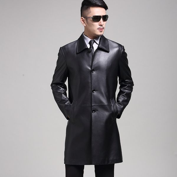 Whole ale new arrival men coat 100 heep kin genuine leather x long jacket turtle neckline jacket coat
Whole ale new arrival men coat 100 heep kin genuine leather x long jacket turtle neckline jacket coat