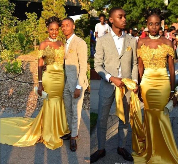 off the shoulder yellow mermaid prom dresses 2018 black girls silk satin long prom dresses evening wear party gowns
off the shoulder yellow mermaid prom dresses 2018 black girls silk satin long prom dresses evening wear party gowns