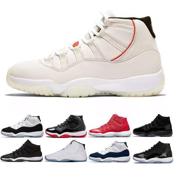 2018 prom night men women basketball shoes 11 gym red chicago midnight navy space jam concord bred gamma blue black white sports sneakers
2018 prom night men women basketball shoes 11 gym red chicago midnight navy space jam concord bred gamma blue black white sports sneakers