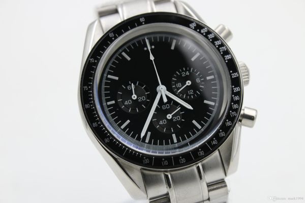 seller luxury arrival quartz black face full stainless steel men's moon wristwatch analog ti3 professional speed male watch relogio, Slivery;brown
seller luxury arrival quartz black face full stainless steel men's moon wristwatch analog ti3 professional speed male watch relogio, Slivery;brown