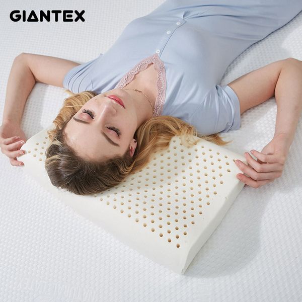 giantex 50x30cm natural latex pillow sleeping bedding cervical massage pillow health neck bonded head care memory u1174
giantex 50x30cm natural latex pillow sleeping bedding cervical massage pillow health neck bonded head care memory u1174