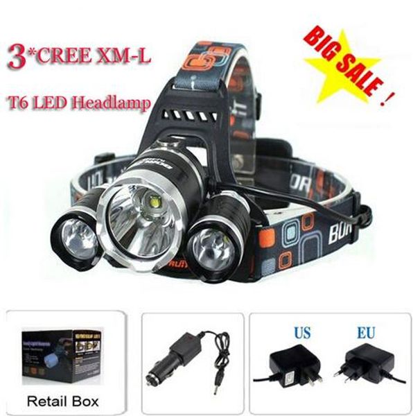 3t6 headlamp 6000 lumens 3 x cree xm-l t6 head lamp high power led headlamp head torch lamp flashlight head +charger+car charger ship
3t6 headlamp 6000 lumens 3 x cree xm-l t6 head lamp high power led headlamp head torch lamp flashlight head +charger+car charger ship
