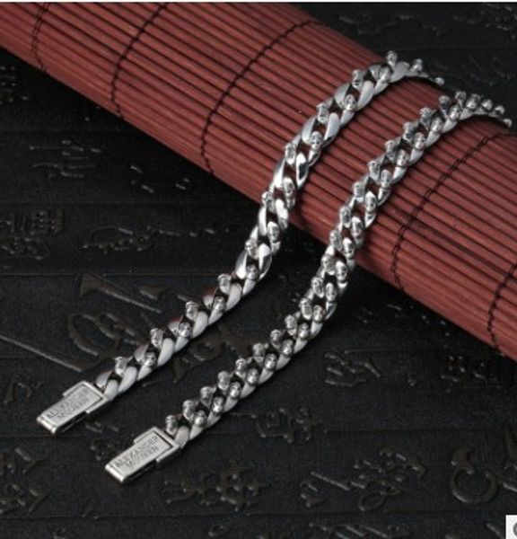 bracelet men silver bracelet man bracelets gifts for men 9mm, Black
bracelet men silver bracelet man bracelets gifts for men 9mm, Black