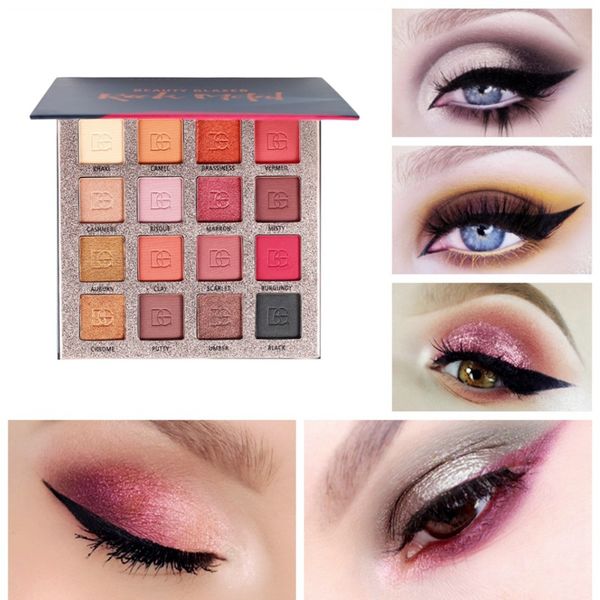 highly pigmented eye shadow shimmer and matte eye shadow palette cosmetic set
highly pigmented eye shadow shimmer and matte eye shadow palette cosmetic set