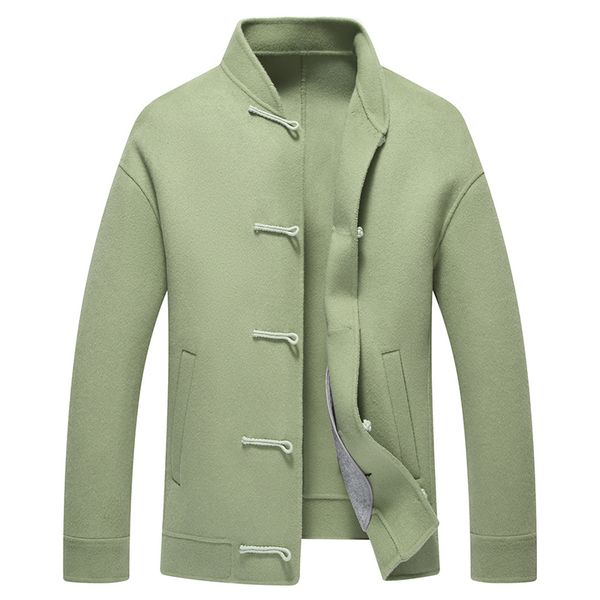2018 new winter wool coat men leisure long sections woolen coats men's pure color casual fashion jackets / casual men overcoat, Black
2018 new winter wool coat men leisure long sections woolen coats men's pure color casual fashion jackets / casual men overcoat, Black