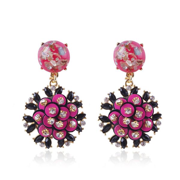 new arrival fashion rhinestone round shape earring women jewelry for women sweet gift, Silver
new arrival fashion rhinestone round shape earring women jewelry for women sweet gift, Silver