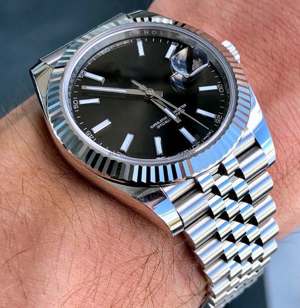 Hot sale high Quality Watch 2018 41mm 126334 Black Index Luxury Stainless Steel Automatic Mens Men's Watch Watches Man Wristwatch
Hot sale high Quality Watch 2018 41mm 126334 Black Index Luxury Stainless Steel Automatic Mens Men's Watch Watches Man Wristwatch