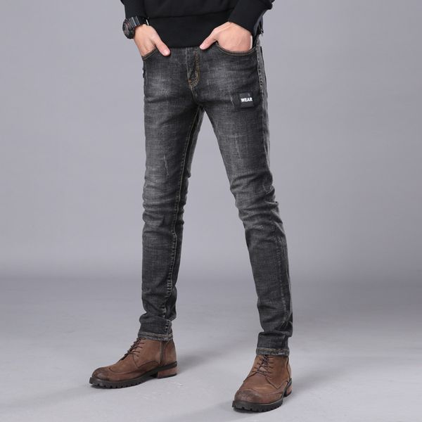 2018 four seasons new men's jeans casual fashion comfort stretch slim straight straight jeans men cotton, Blue
2018 four seasons new men's jeans casual fashion comfort stretch slim straight straight jeans men cotton, Blue