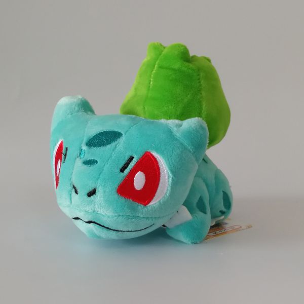 100% Cotton 5.2" 13cm Bulbasaur Plush Toy Animals For Child Holiday Gifts Wholesale
