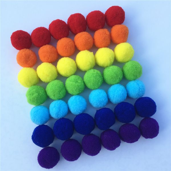 8/10/15/20/25/30mm mix rainbow color pompom fur ball plush balls for child early learning toys cloth phone accessories
8/10/15/20/25/30mm mix rainbow color pompom fur ball plush balls for child early learning toys cloth phone accessories
