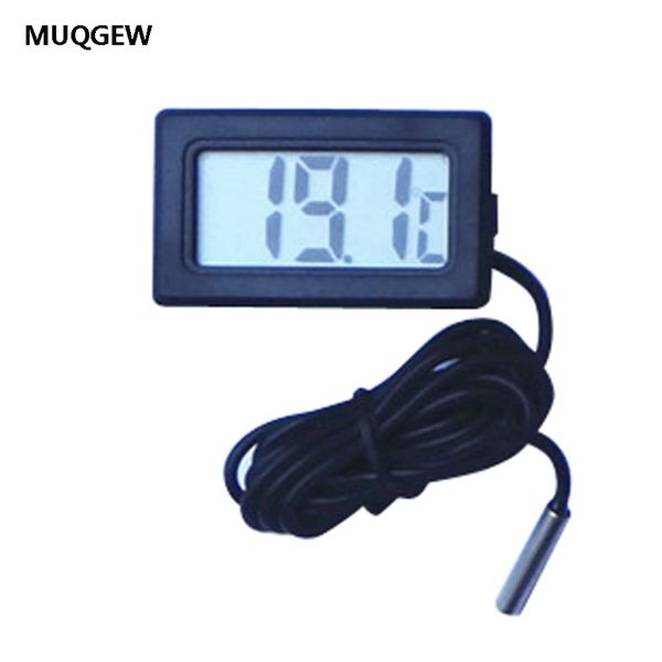 muqgew 1m thermometer mini lcd display digital thermometer with sensor black 1.5v indoor outdoor
muqgew 1m thermometer mini lcd display digital thermometer with sensor black 1.5v indoor outdoor