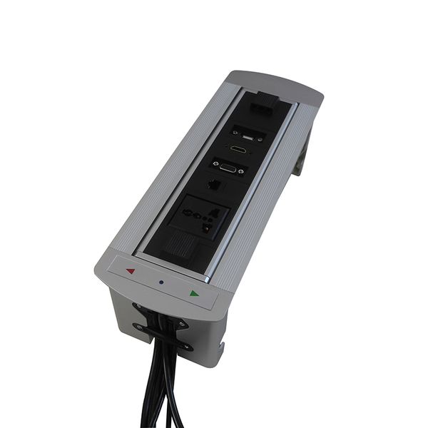 2018 new 3.5 silver motorized flipping multi-media conference table desksocket eu /uk/usa /au plug
2018 new 3.5 silver motorized flipping multi-media conference table desksocket eu /uk/usa /au plug