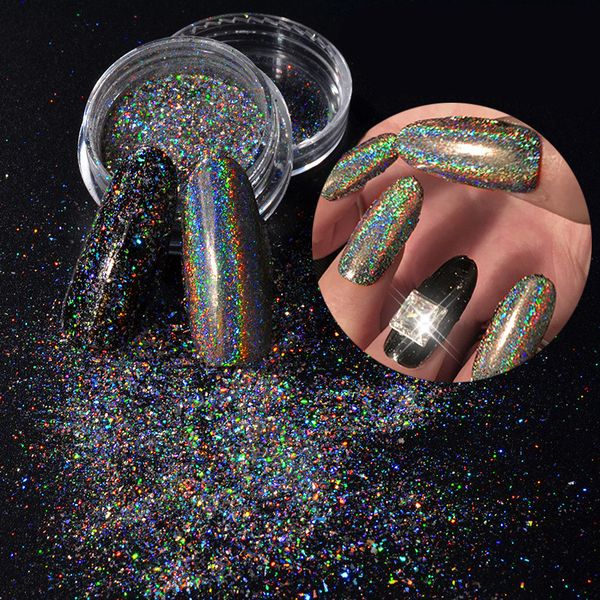 1 box holographic galaxy nail glitter laser iridescent nail sequins rainbow paillettes dipping glitters art uv gel, Silver;gold
1 box holographic galaxy nail glitter laser iridescent nail sequins rainbow paillettes dipping glitters art uv gel, Silver;gold