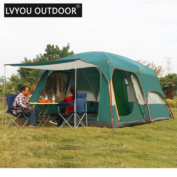 outdoor 6 people 8 people 096 size double layer rainproof multi family party tents outdoor camping tent
outdoor 6 people 8 people 096 size double layer rainproof multi family party tents outdoor camping tent