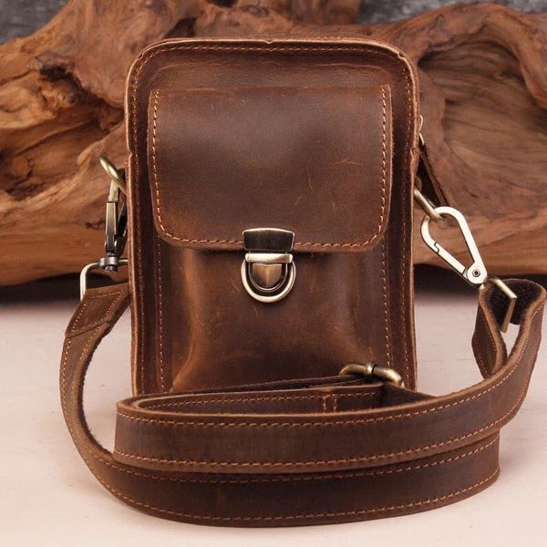 men genuine crazy horse leather fanny waist bags belt loop cigarette key money phone crossbody hang messenger bags purse pouch
men genuine crazy horse leather fanny waist bags belt loop cigarette key money phone crossbody hang messenger bags purse pouch
