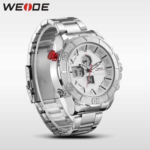 weide watch luxury sport watch stainless steel silver date digital led quartz sports wrist casual genuine fashion & casual, Slivery;brown
weide watch luxury sport watch stainless steel silver date digital led quartz sports wrist casual genuine fashion & casual, Slivery;brown